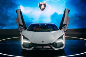 Lamborghini revuelto australia front on