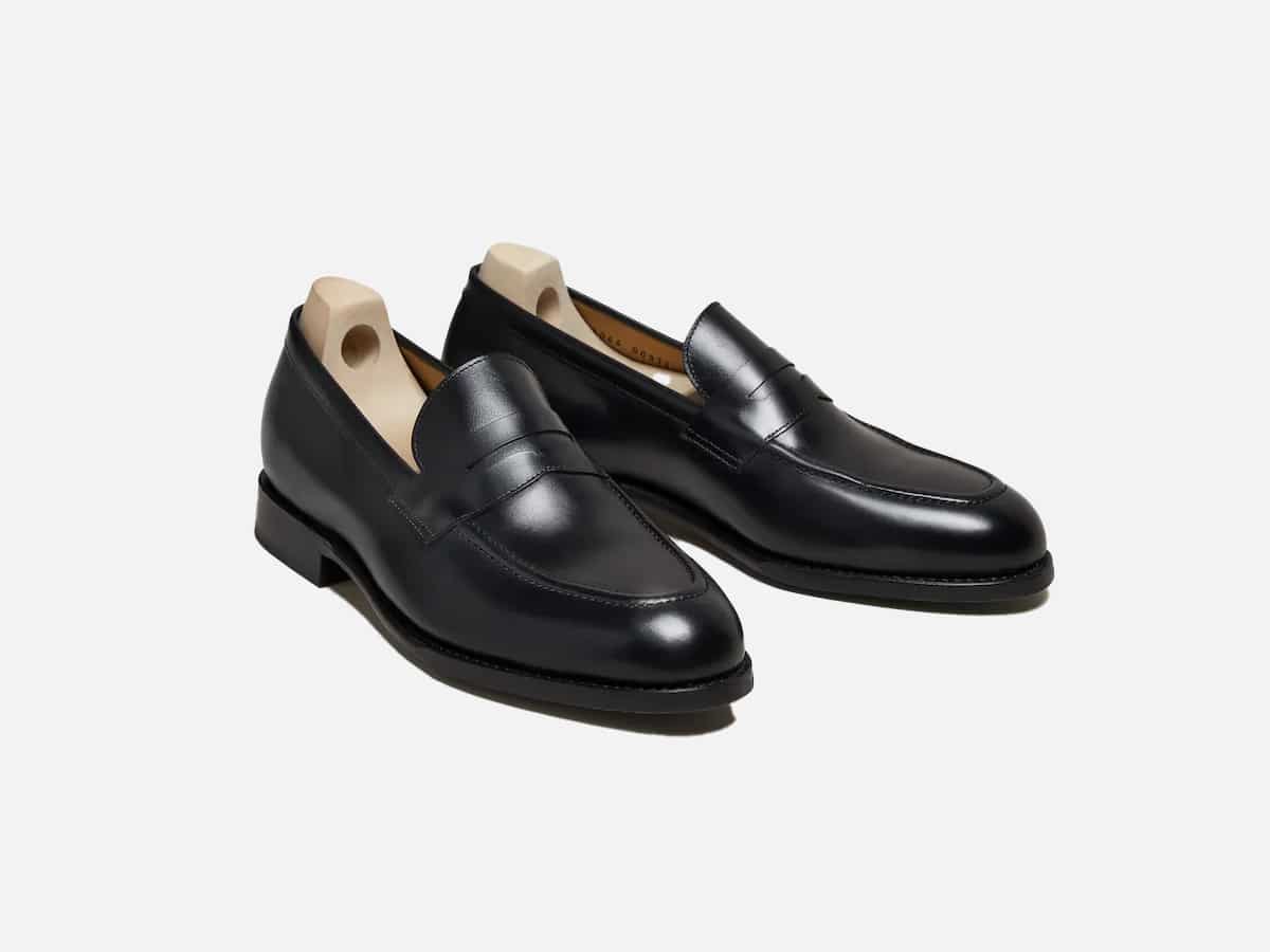 Myrqvist black loafers copy