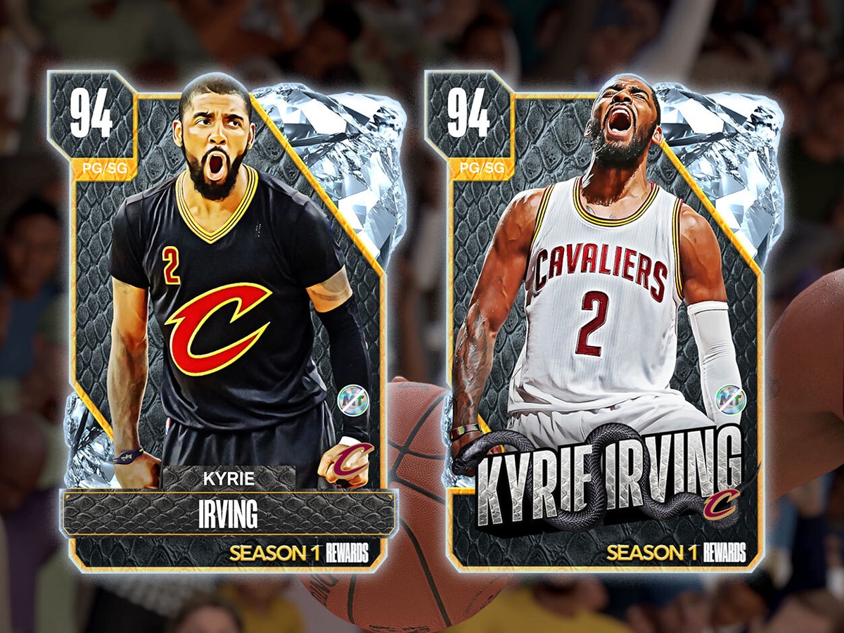 Nba 2k24 myteam kyrie irving card art