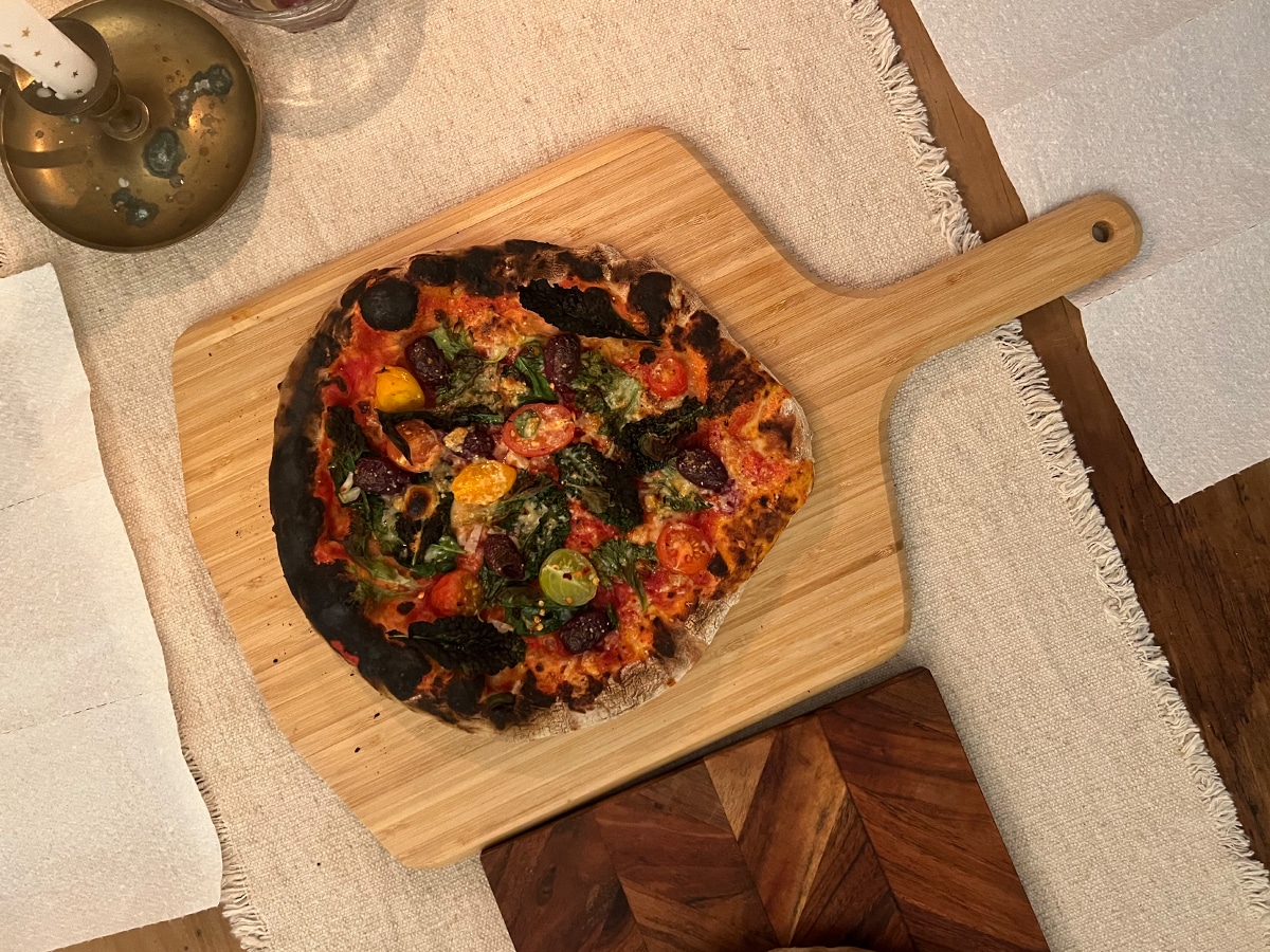 Pizza cooked on the Ooni Volt 12 | Image: Man of Many
