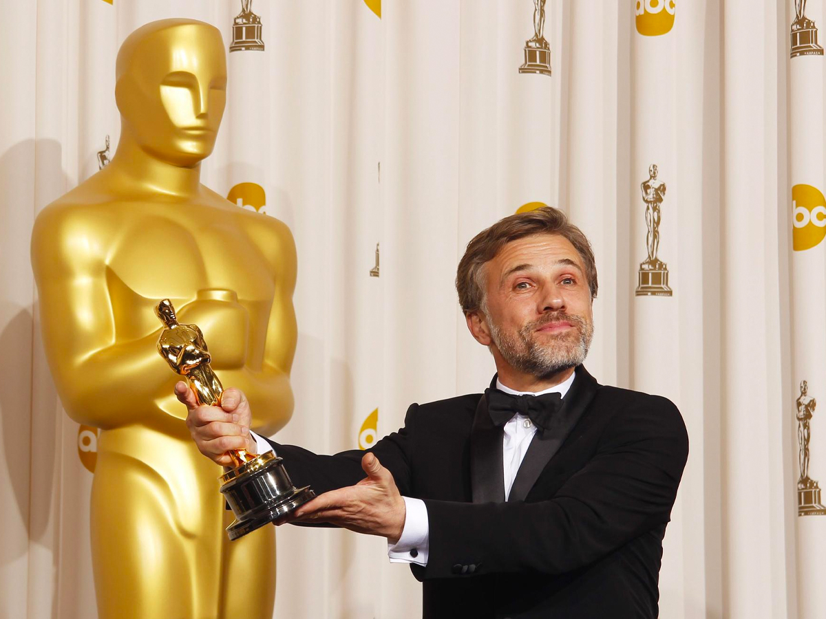 Christoph Waltz, best supporting actor winner for Inglourious Basterds