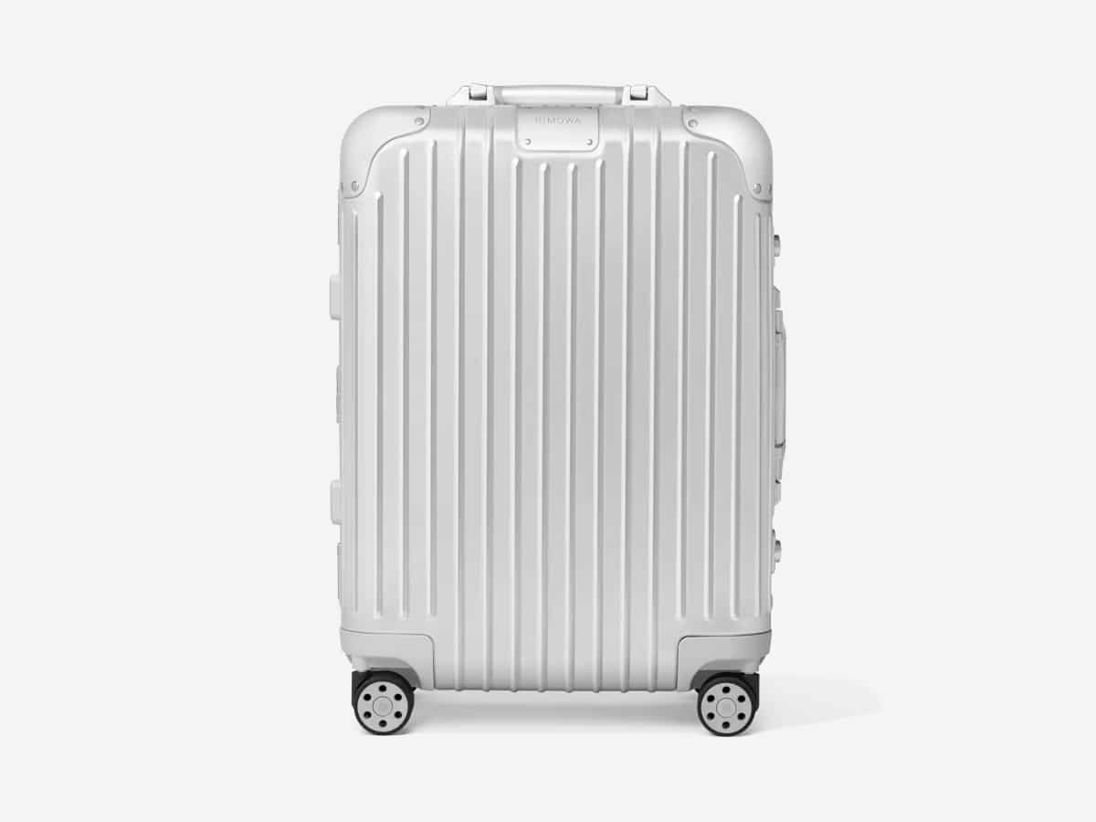 RIMOWA Original Cabin Carry-On Aluminium Suitcase | Image: RIMOWA