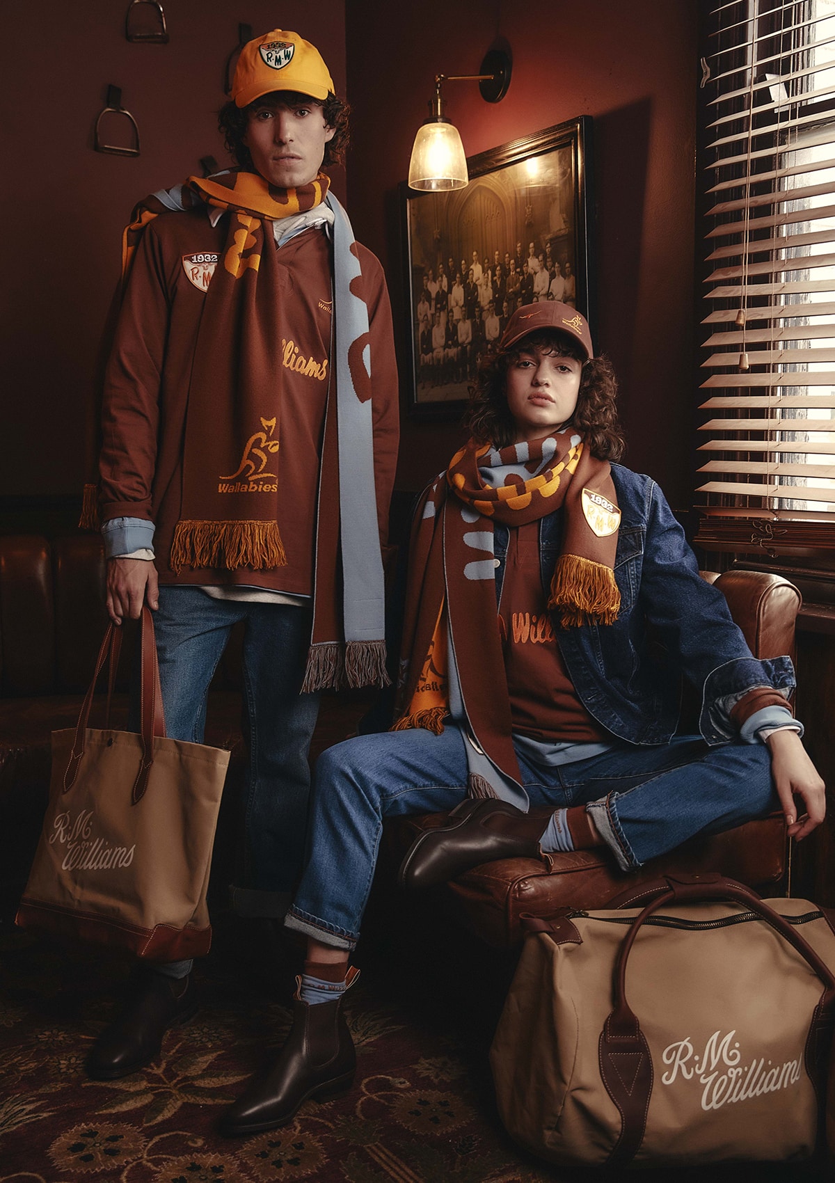 Wallabies x R.M.WIlliams collection