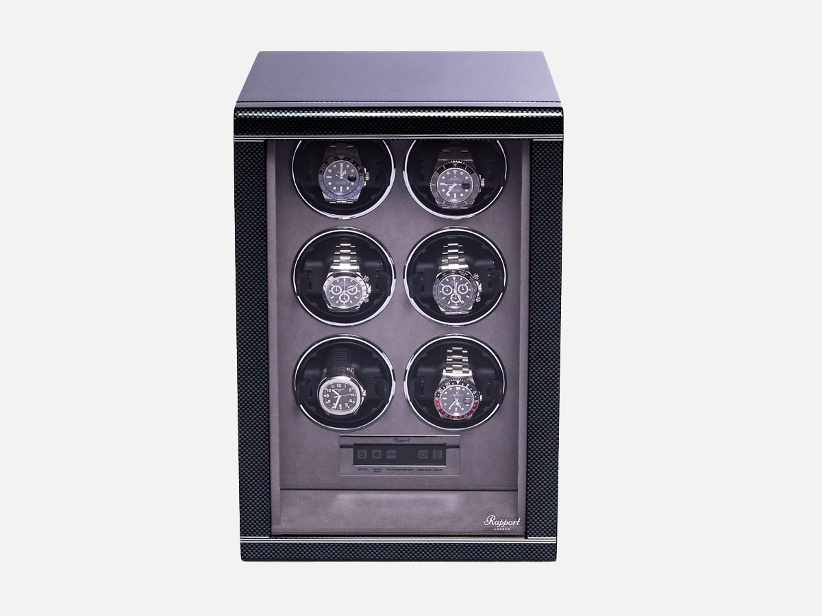 Rapport london formula carbon six watch winder copy