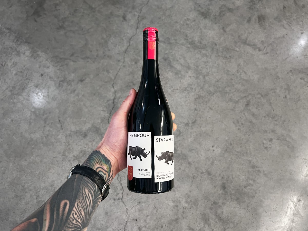 The Group Wines 'The Crash' Shiraz | Image: Man of Many