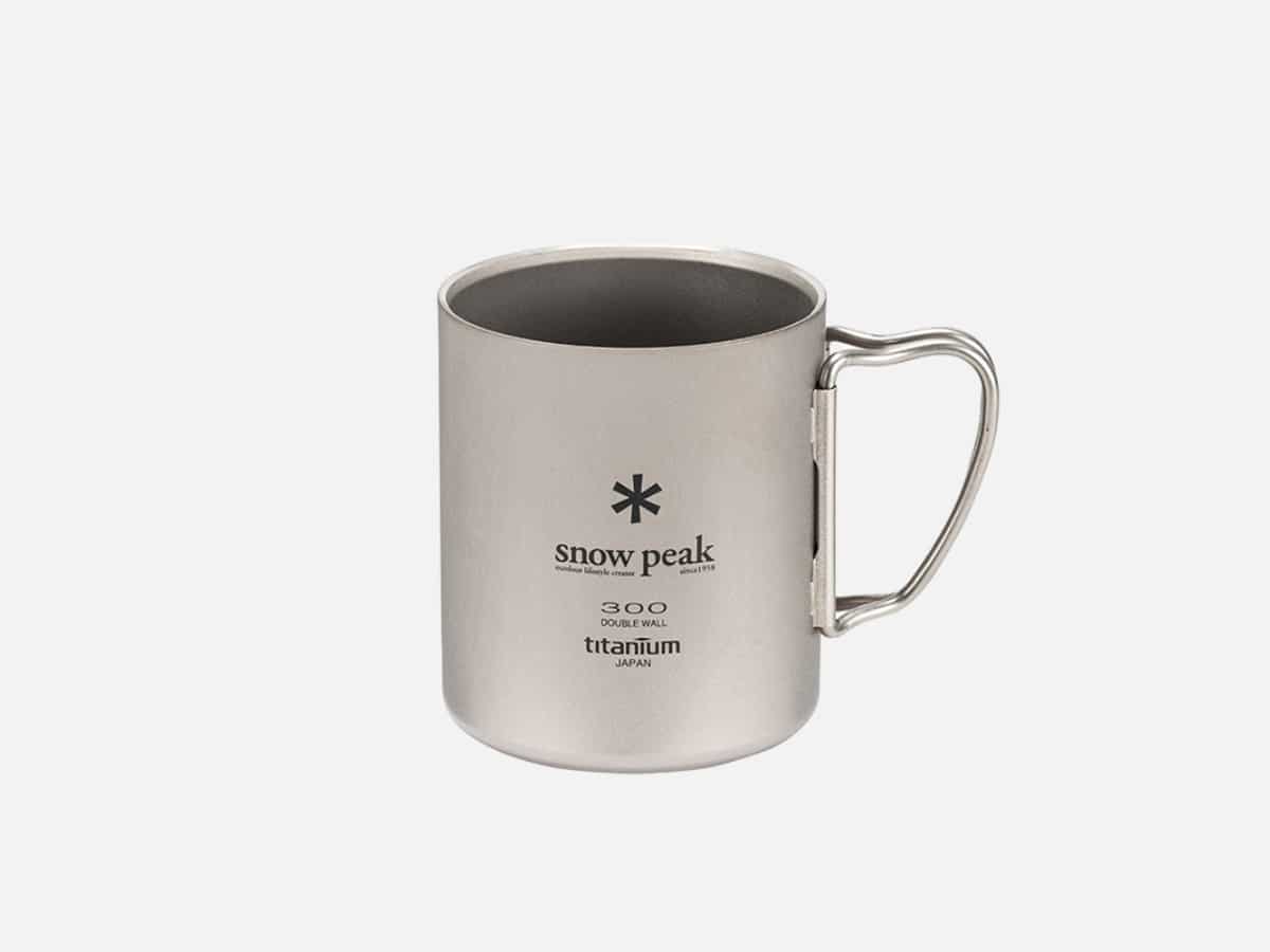 Snow peak ti double 300 mug best camping gifts