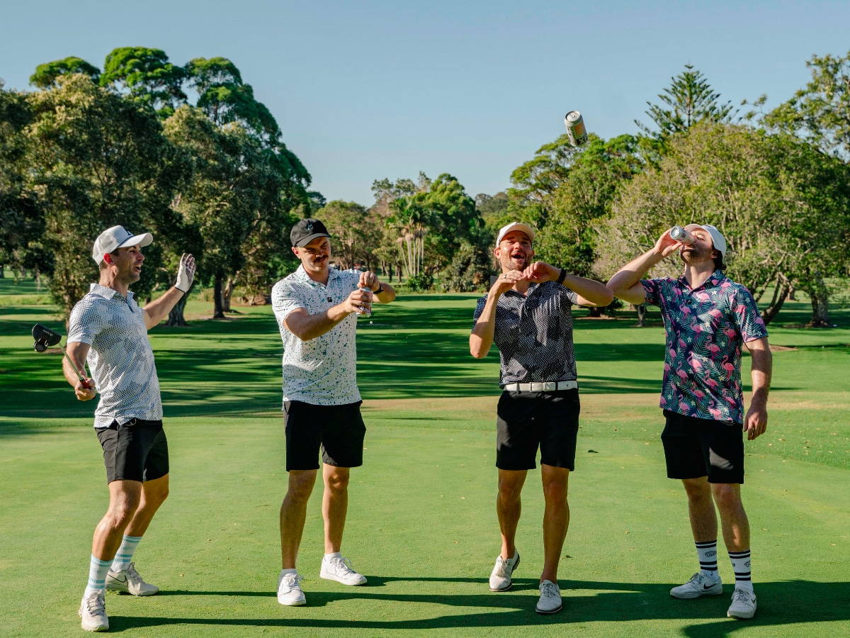 The fellas golf