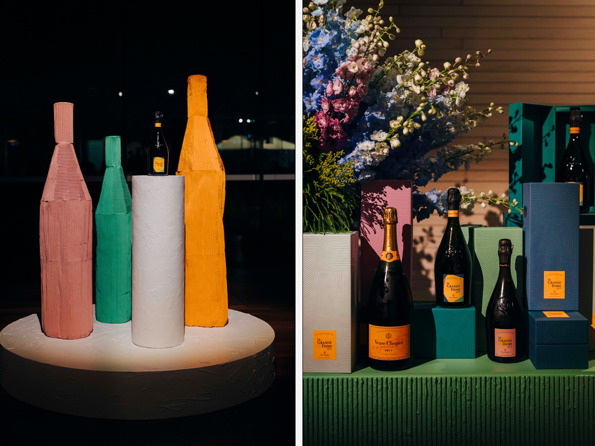 Veuve clicquot links up with paola paronetto for colourful collaboration