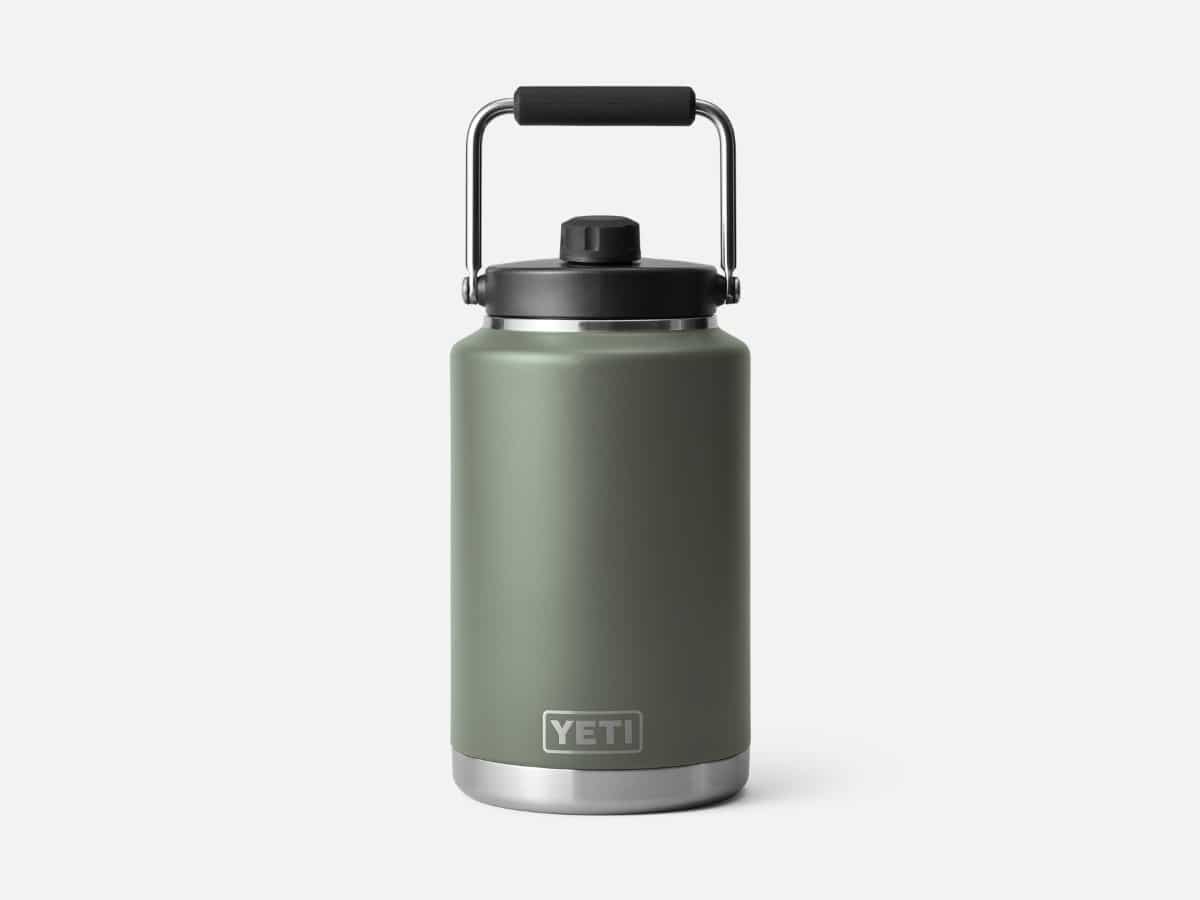 Yeti rambler one gallon water bottle best camping gifts