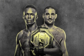 Israel Adesanya and Sean Strickland for UFC 293 | Image: UFC