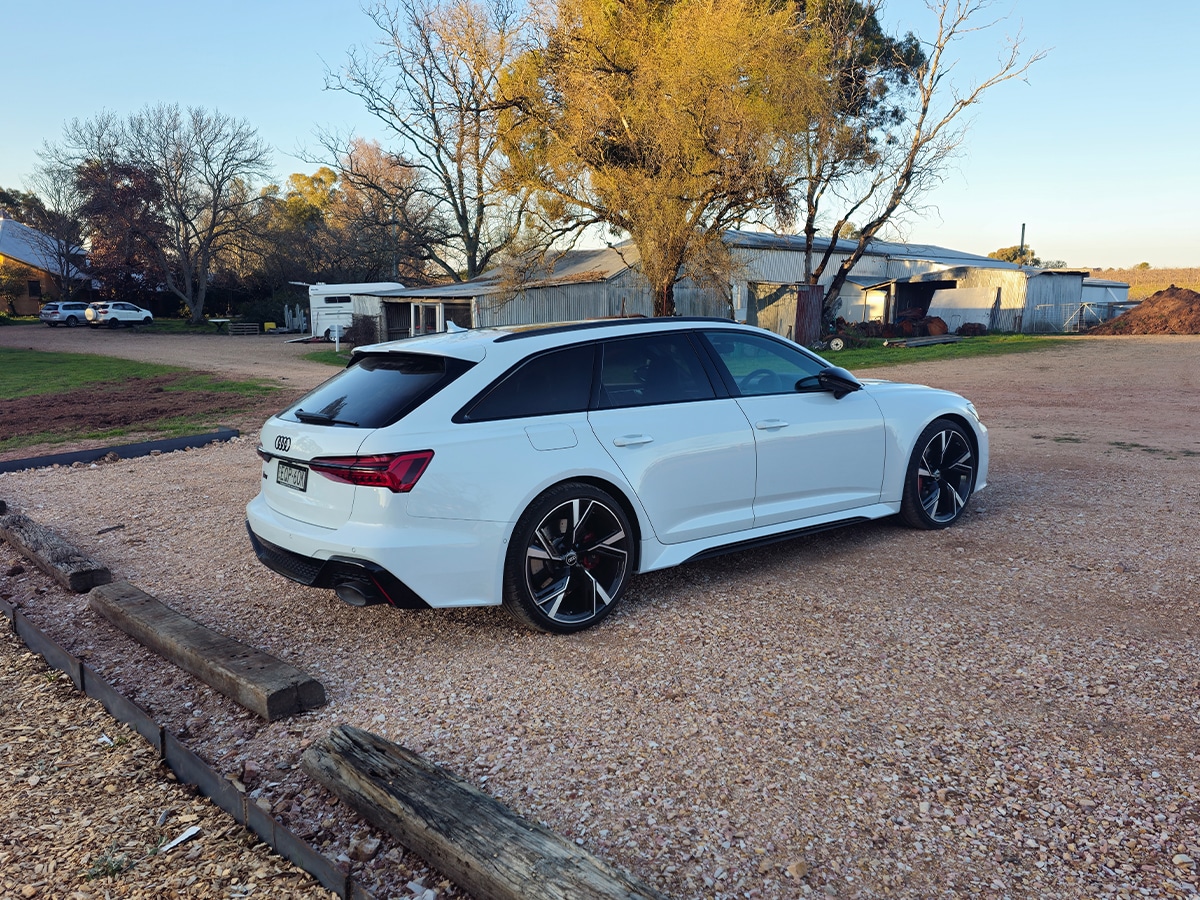 Audi rs 6 at byrne farm