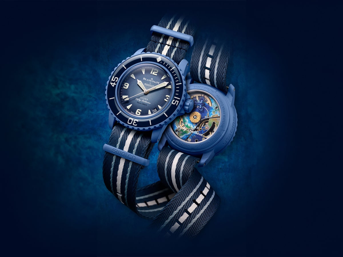 Blancpain x Swatch 'Fifty Fathoms' Watch Collection Revealed | Man