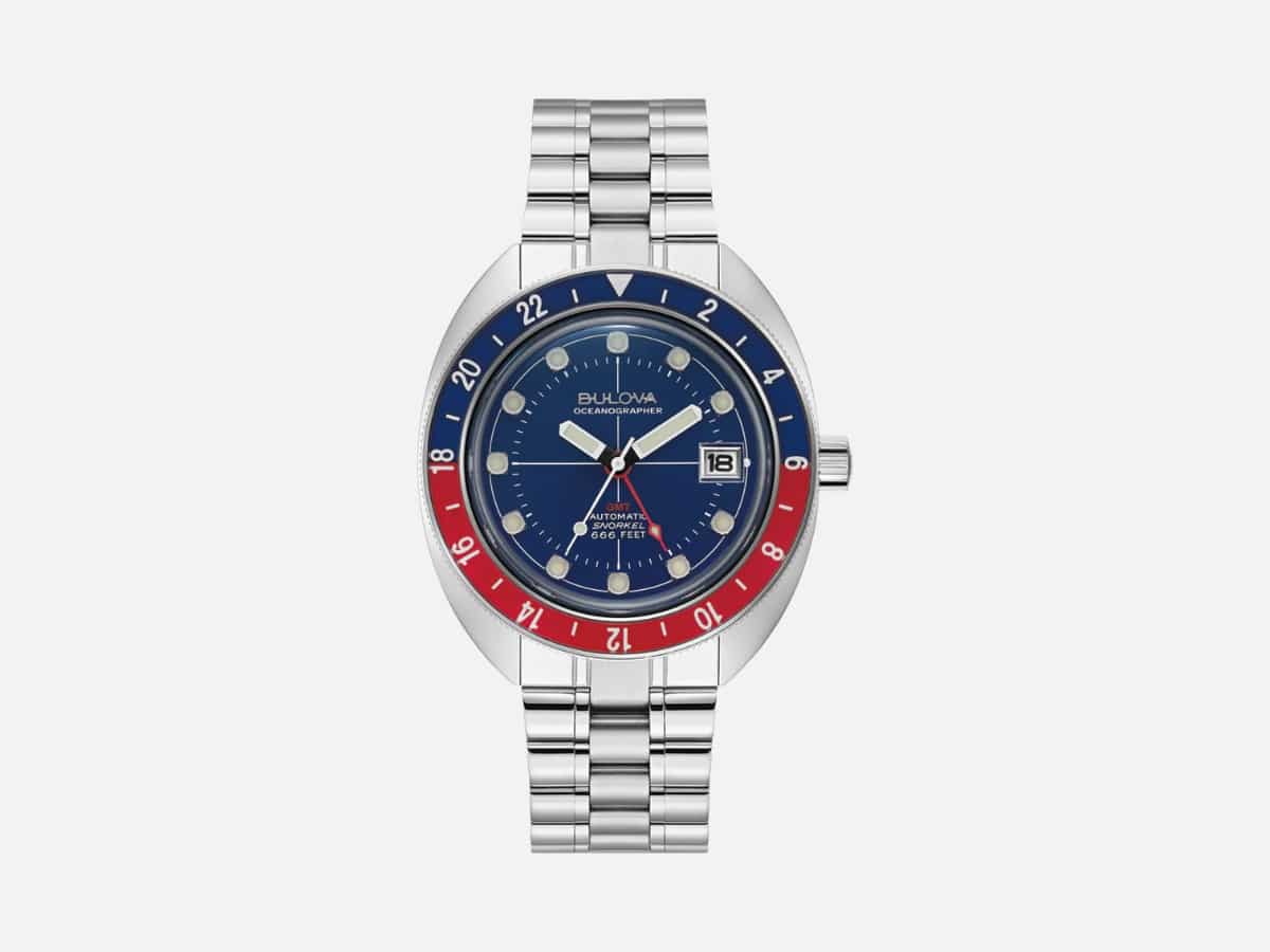 Bulova oceanographer gmt 96b405