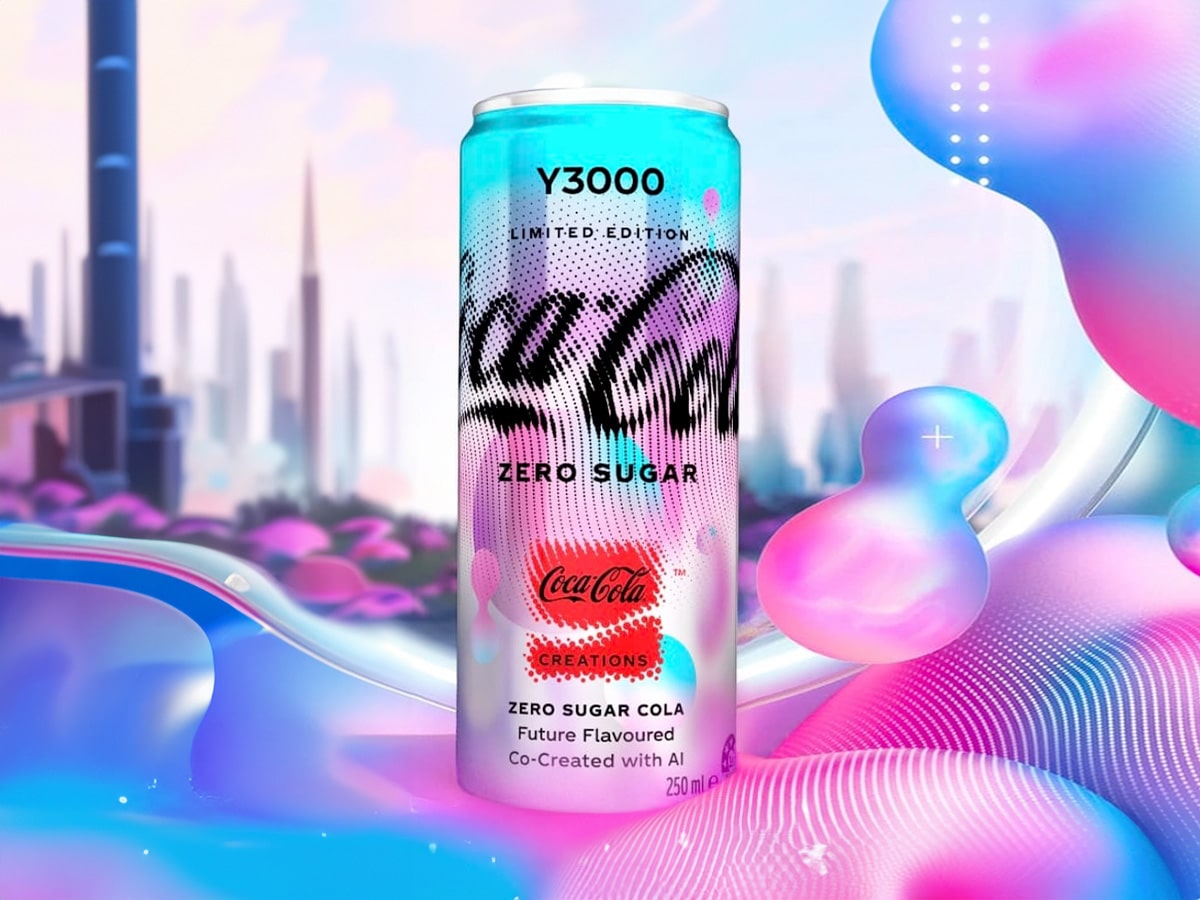 Coca-Cola® Creations Imagines Year 3000 With New Futuristic Flavor and  AI-Powered Experience