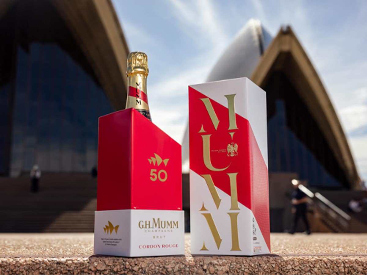G.H. Mumm x Sydney Opera House 50th Anniversary Commemorative Gift Box | Image: G.H. Mumm