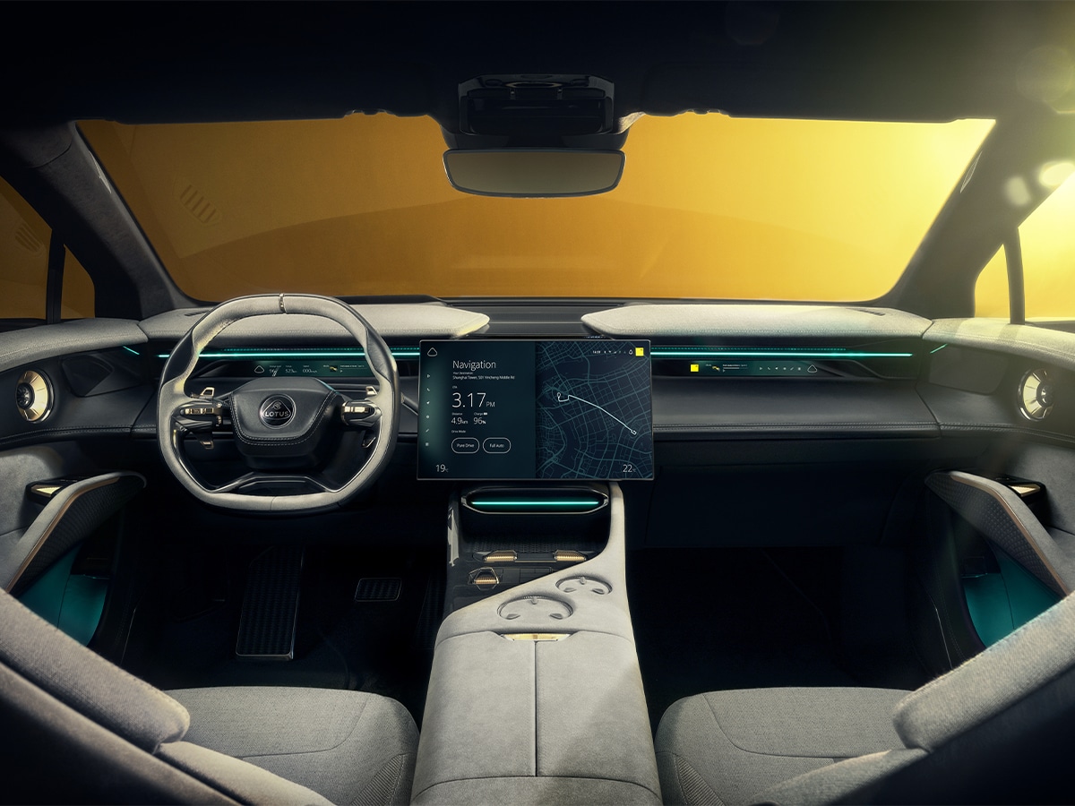 Lotus eletre interior