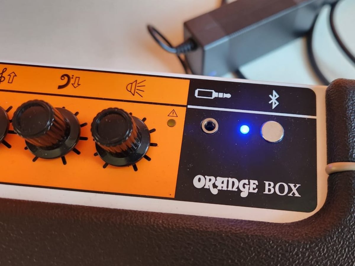 Orange box bluetooth speaker 6