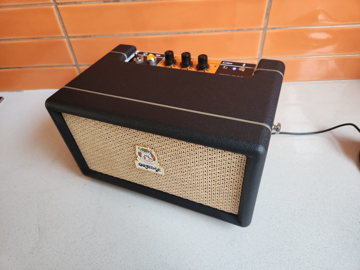 Orange box bluetooth speaker 8