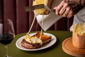 Raclette Cheese Jaffle at Parlour | Image: QT Sydney