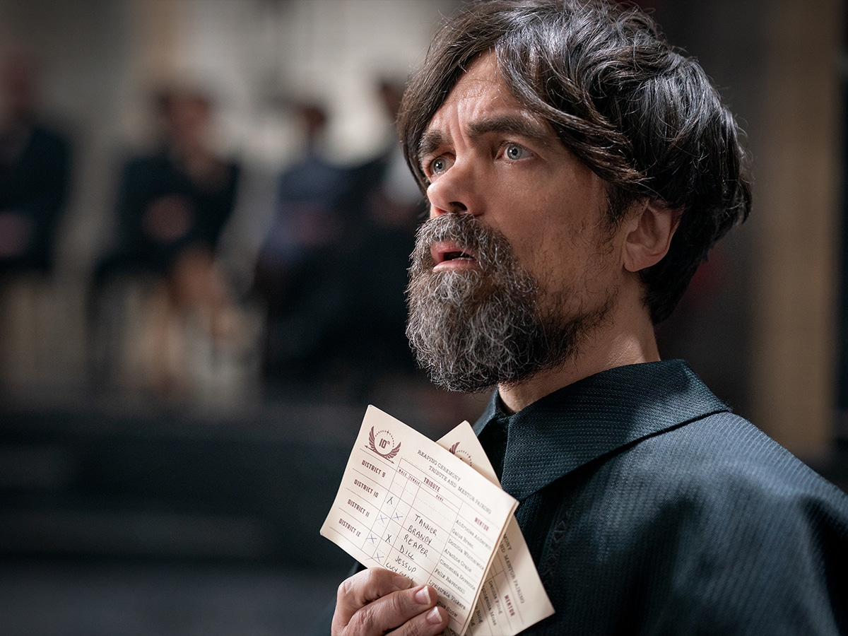 Peter Dinklage in the latest trailer of "The Hunger Games: The Ballad of Songbirds & Snakes" | Image: Lionsgate