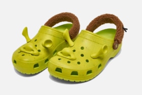 Shrek x crocs top down