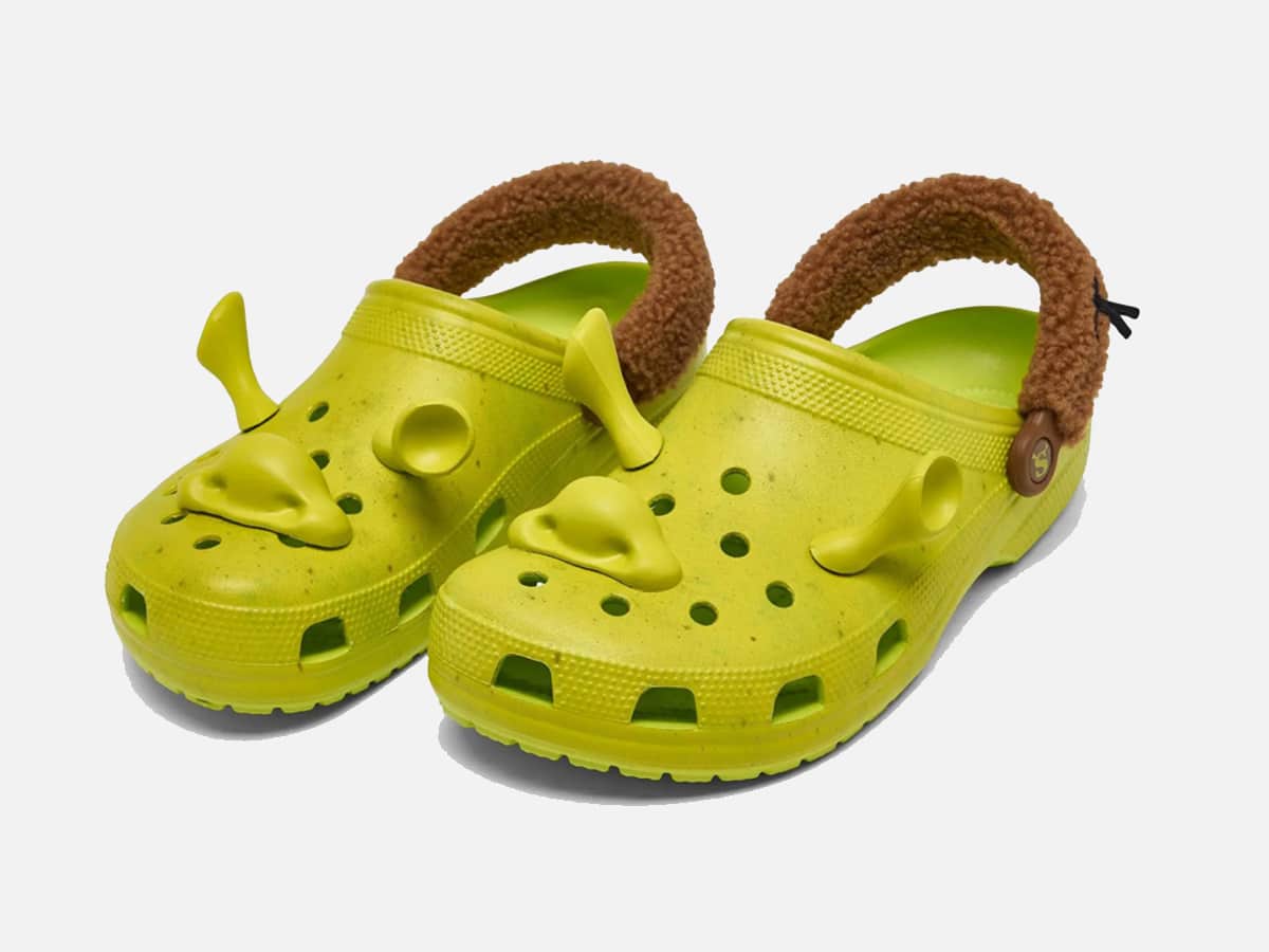 Shrek x crocs top down