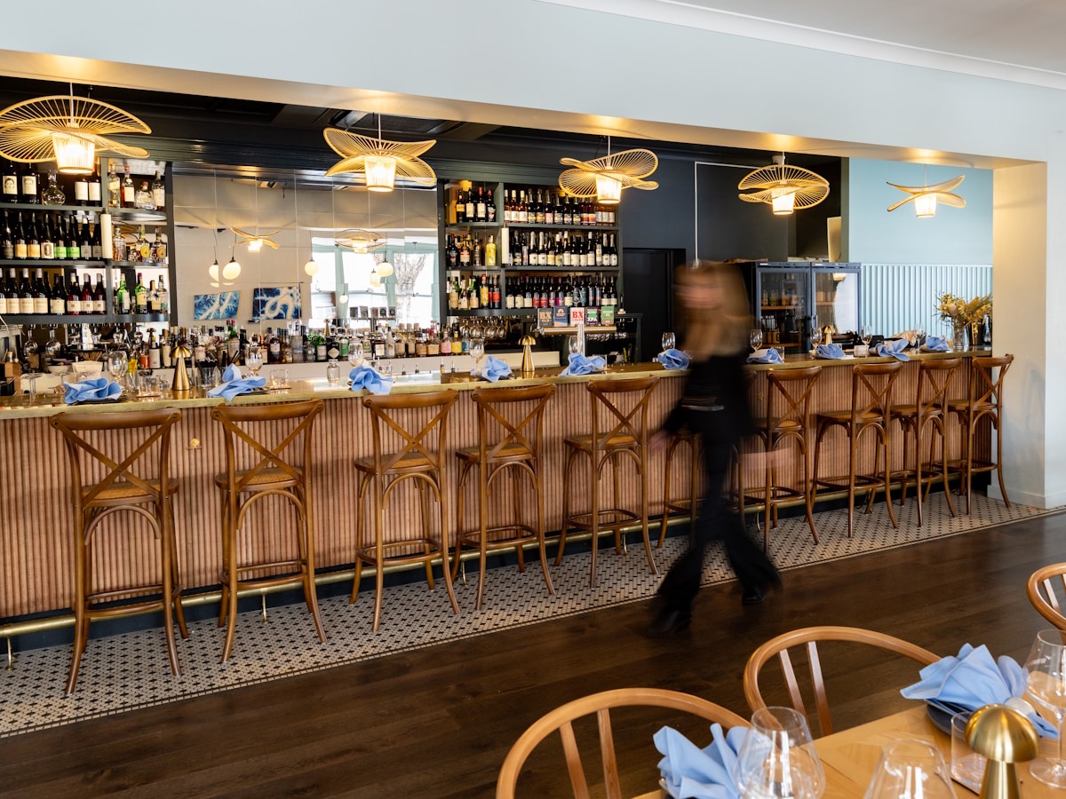 Summer street wine room