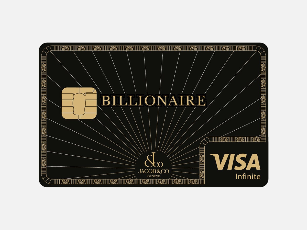 The billionaire card