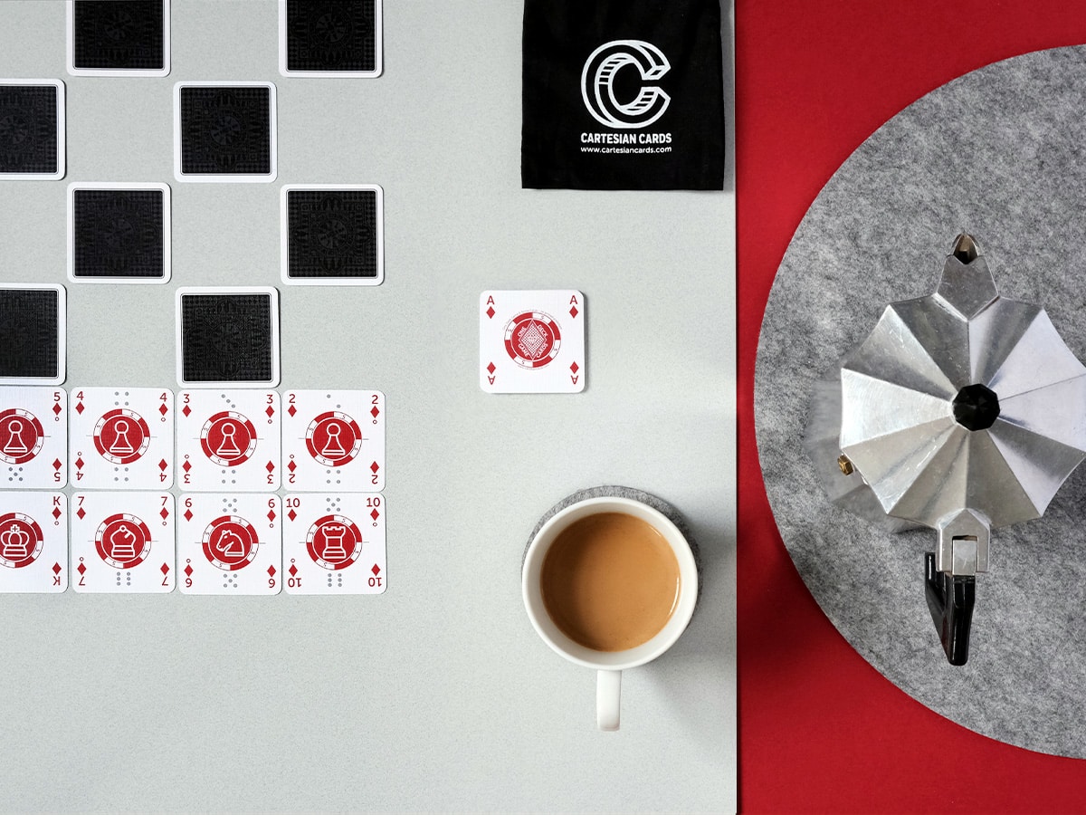 Mini One Deck Game & Score Cards | Image: Cartesian Cards