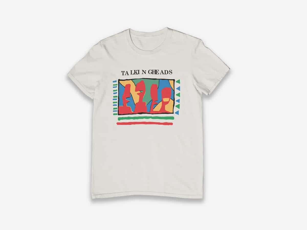 Vintage Talking Heads t-shirt | Image: Etsy