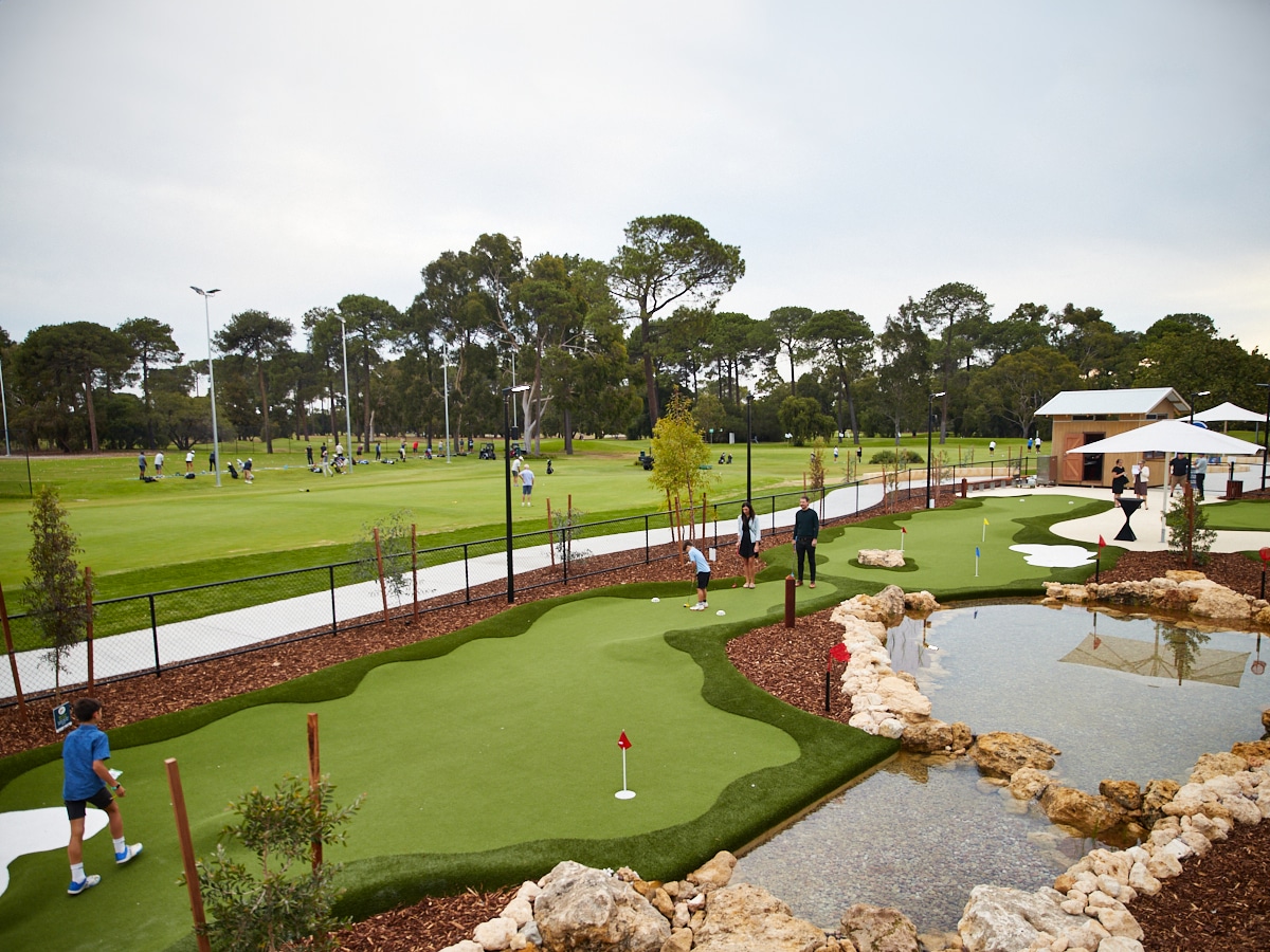 Full shot of Collier Park Golf Course