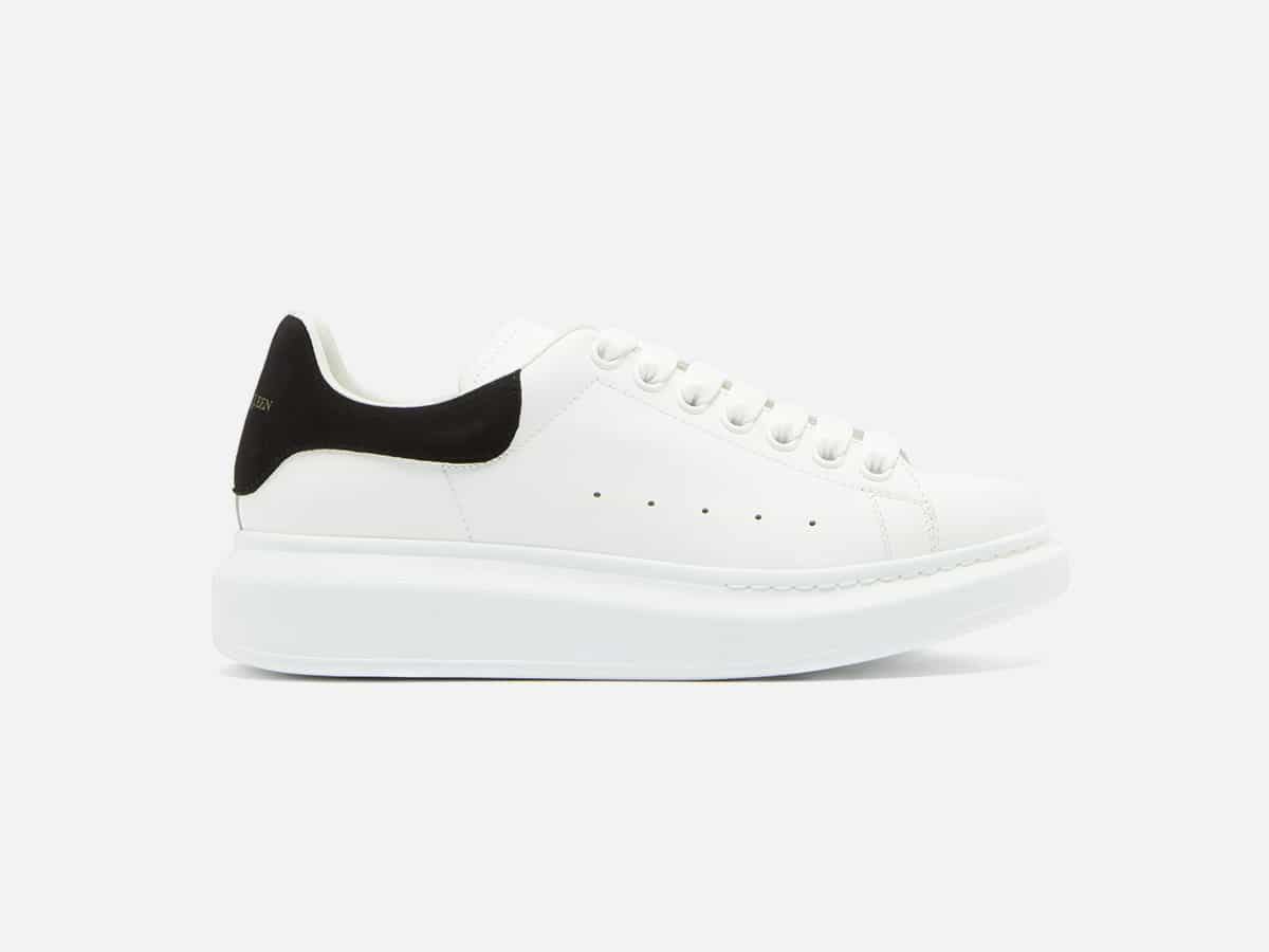 Product image of Alexander McQueen Oversized Low-Top sneakers with plain white background