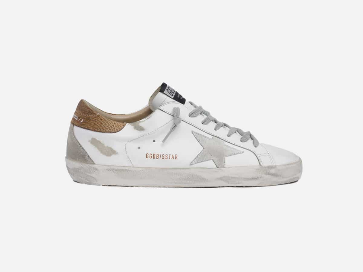 Product image of Golden Goose Superstar sneakers with plain white background