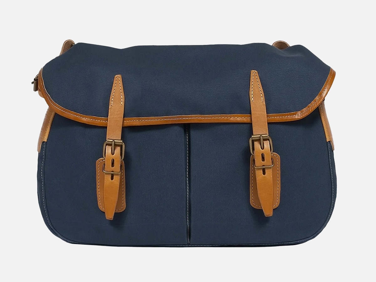 Fisherman's Musette M - Black waxed