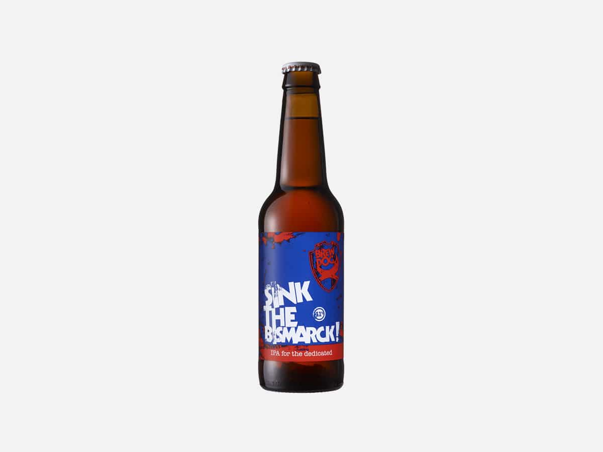Product image of BrewDog Sink The Bismarck beer bottle with plain white background