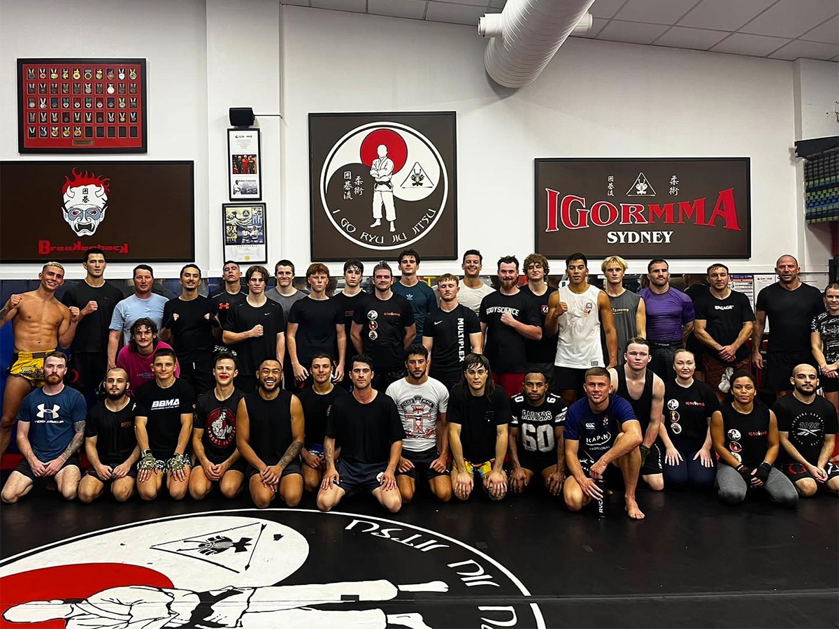 Thai Boxing class photo at Igor MMA Sydney