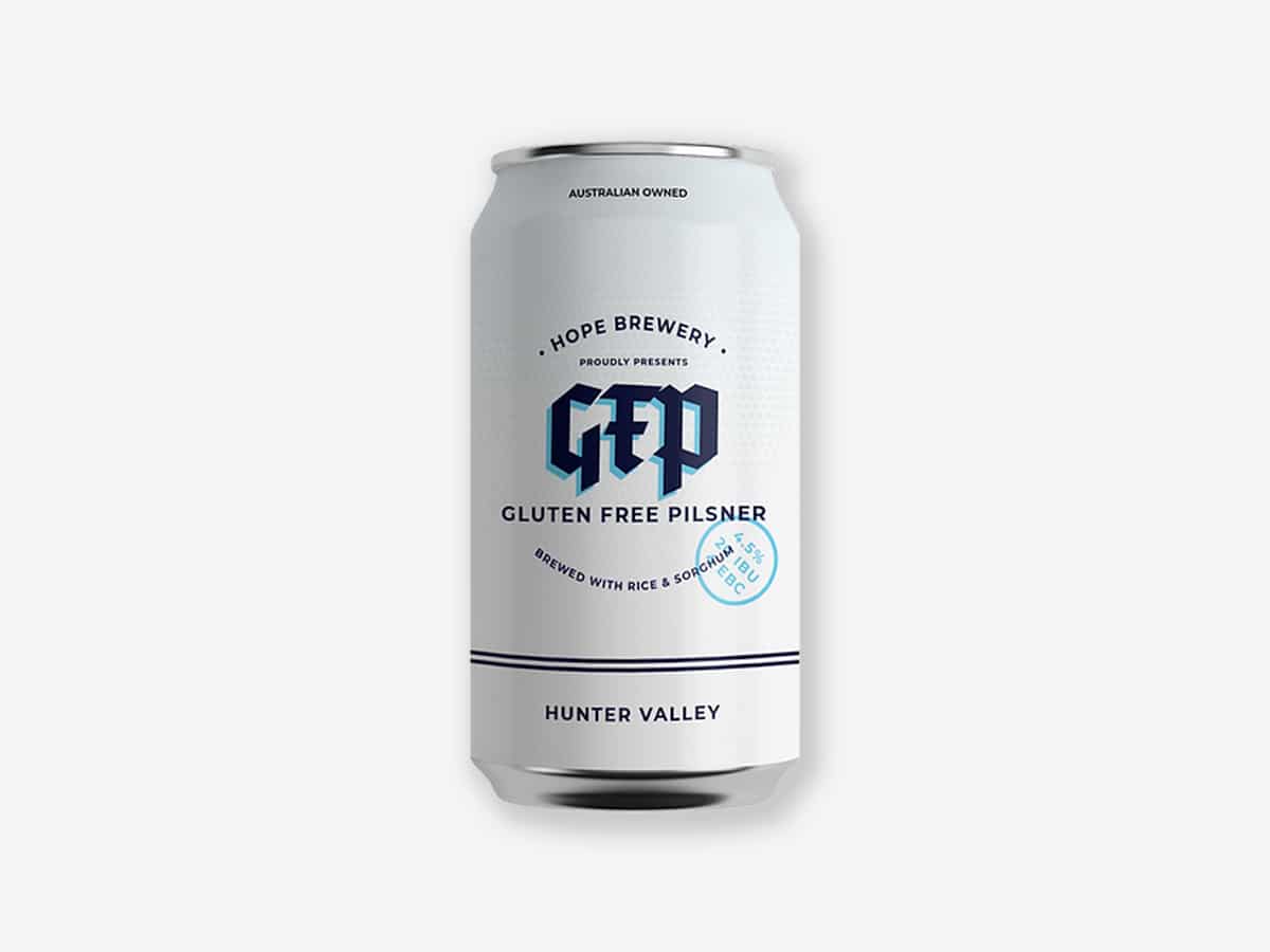 Hope Brewery Gluten-Free Pilsner | Image: Hope Estate