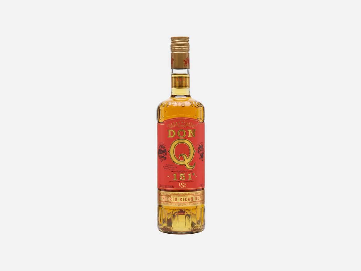 Product image of Don Q 151 Rum with a plain white background