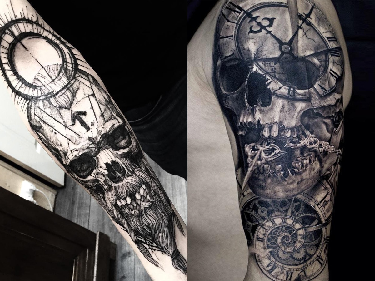 40 Best Tattoo Ideas for Men Skull Tattoo