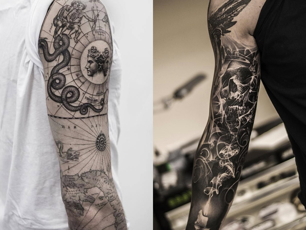 Greek Sleeve Tattoo Ideas | TikTok