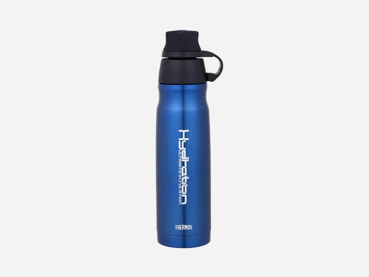 Product image of Thermos 770ml Vacuum Insulated Hydration Bottle in Blue color variant against plain white background