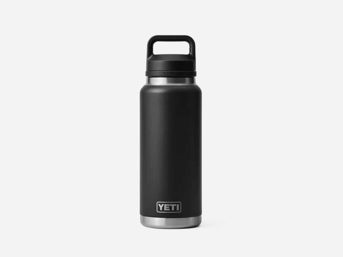Product image of YETI Rambler 36oz in Black color variant against plain white background