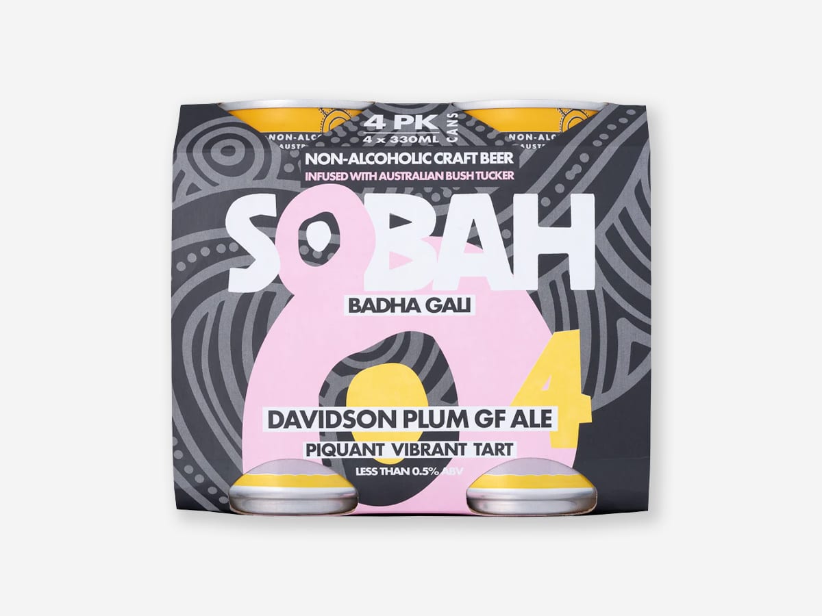 SOBAH Brewing Non-Alcoholic Davidson Plum Ale | Image: Dan Murphy's