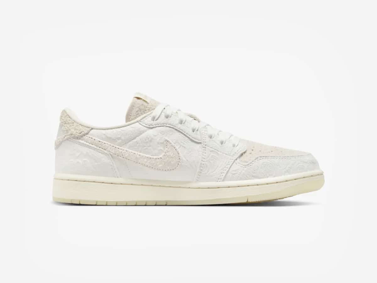 Air Jordan 1 Low x Chris Paul 'Light Cream and Sail' | Image: Nike