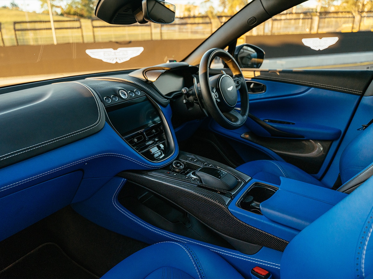 Aston martin dbx707 interior