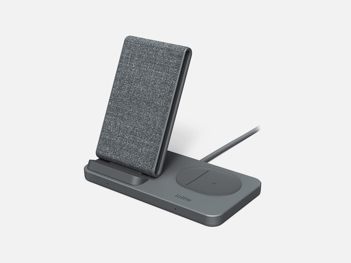 Product image of iOttie iON Wireless Duo charger with plain white background