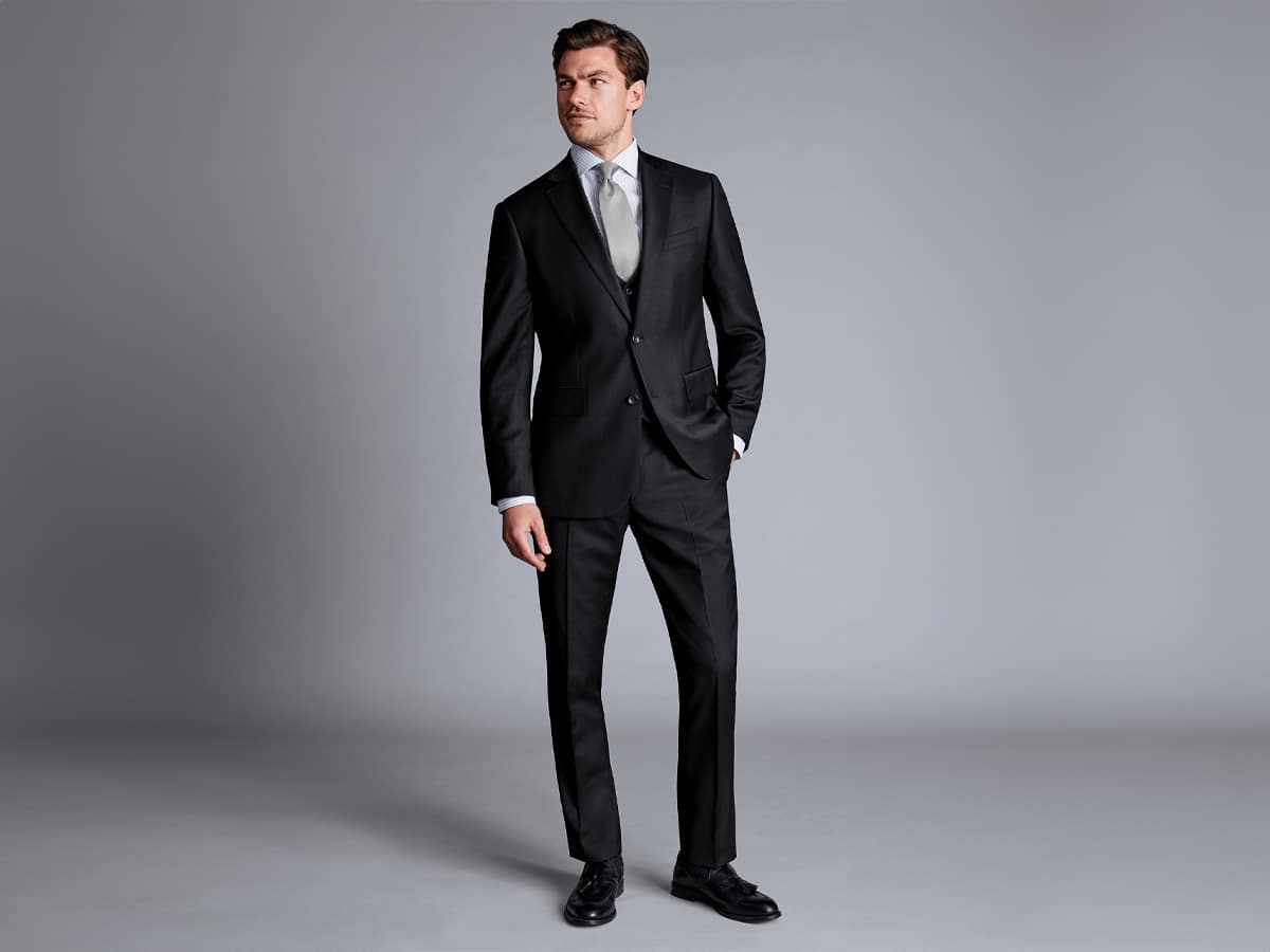 Classic black suit charles tyrwhitt