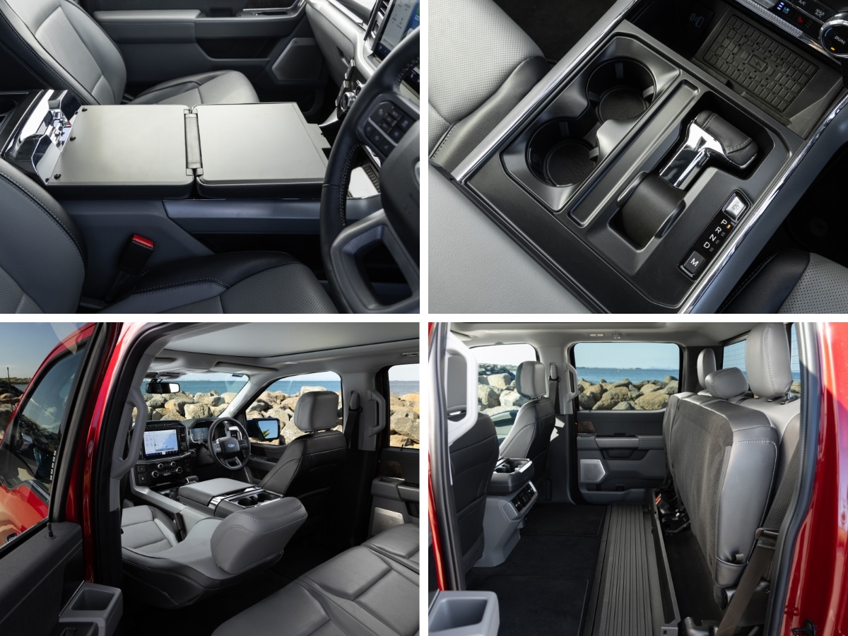 Ford f 150 lariat interior comfort