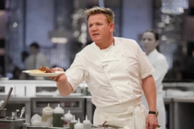 Gordon Ramsay in 'Hell's Kitchen USA' | Image: BINGE