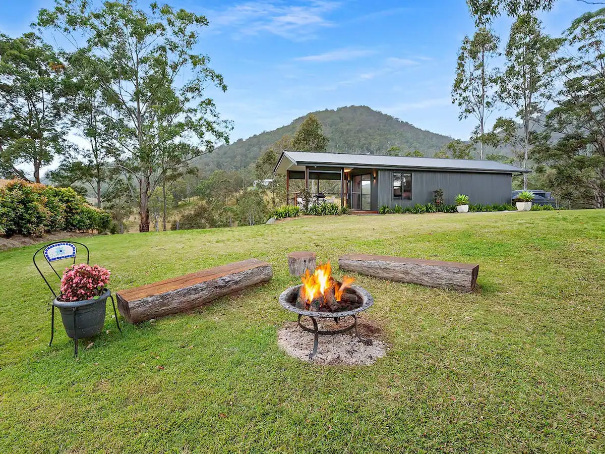Airbnb hosted by Veronica and Colin Eastmure in Conondale, QLD | Image: Airbnb